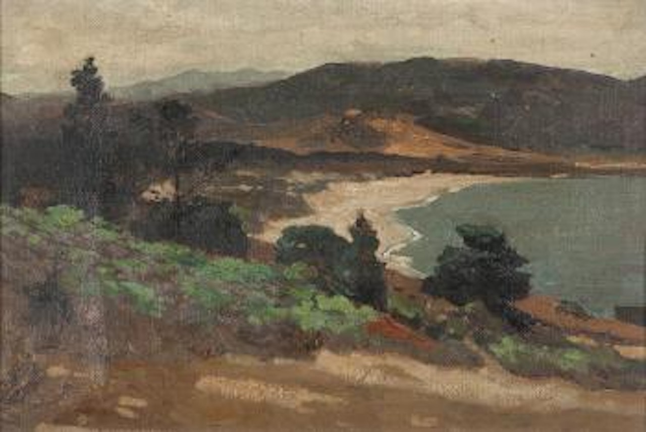 Cove and landscape by William Ritschel