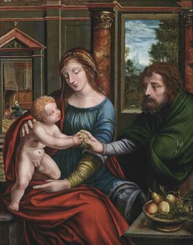 The Holy Family by Jan Matsys