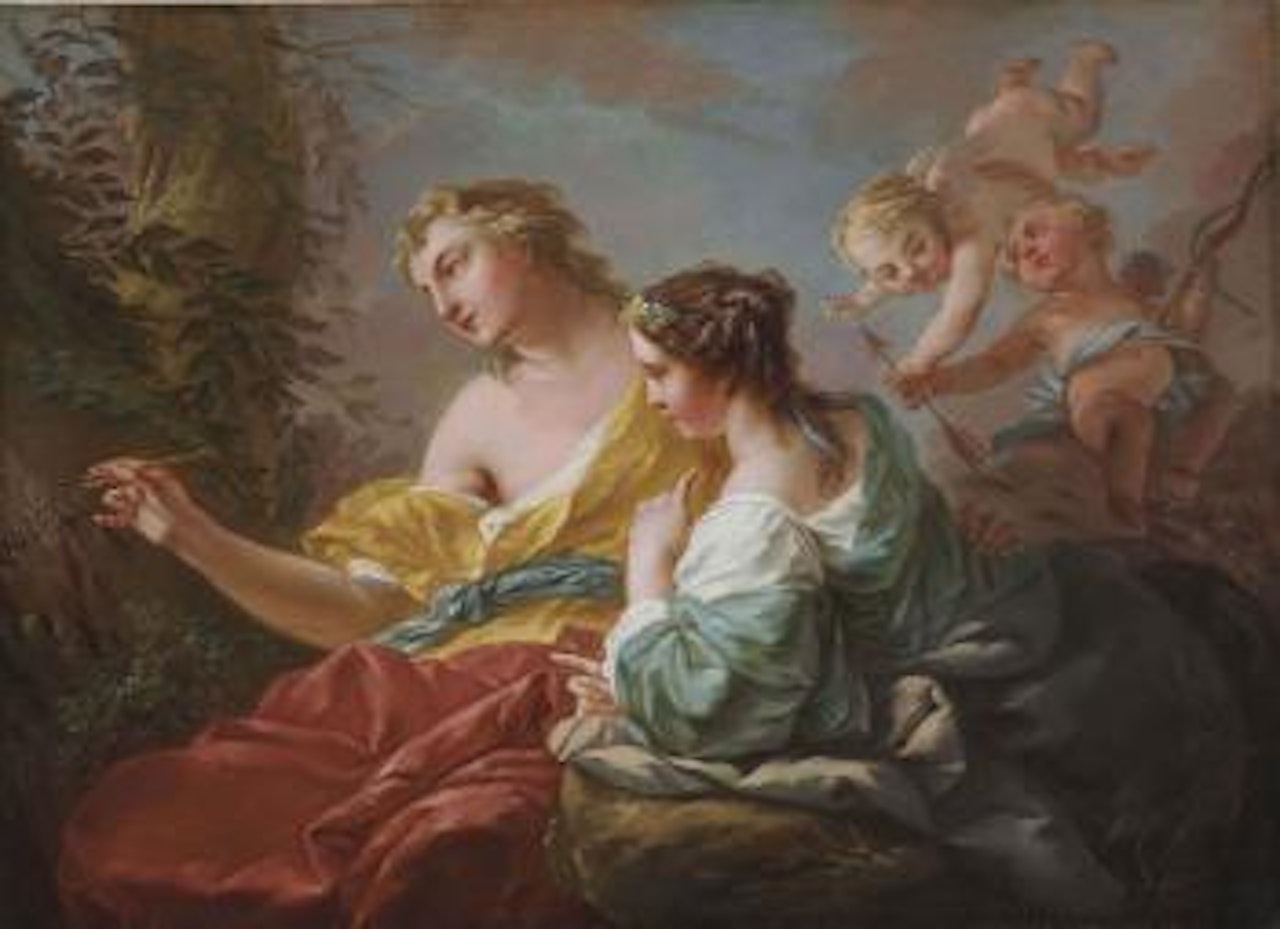 Angelica and Medoro by Jean Baptiste Marie Pierre