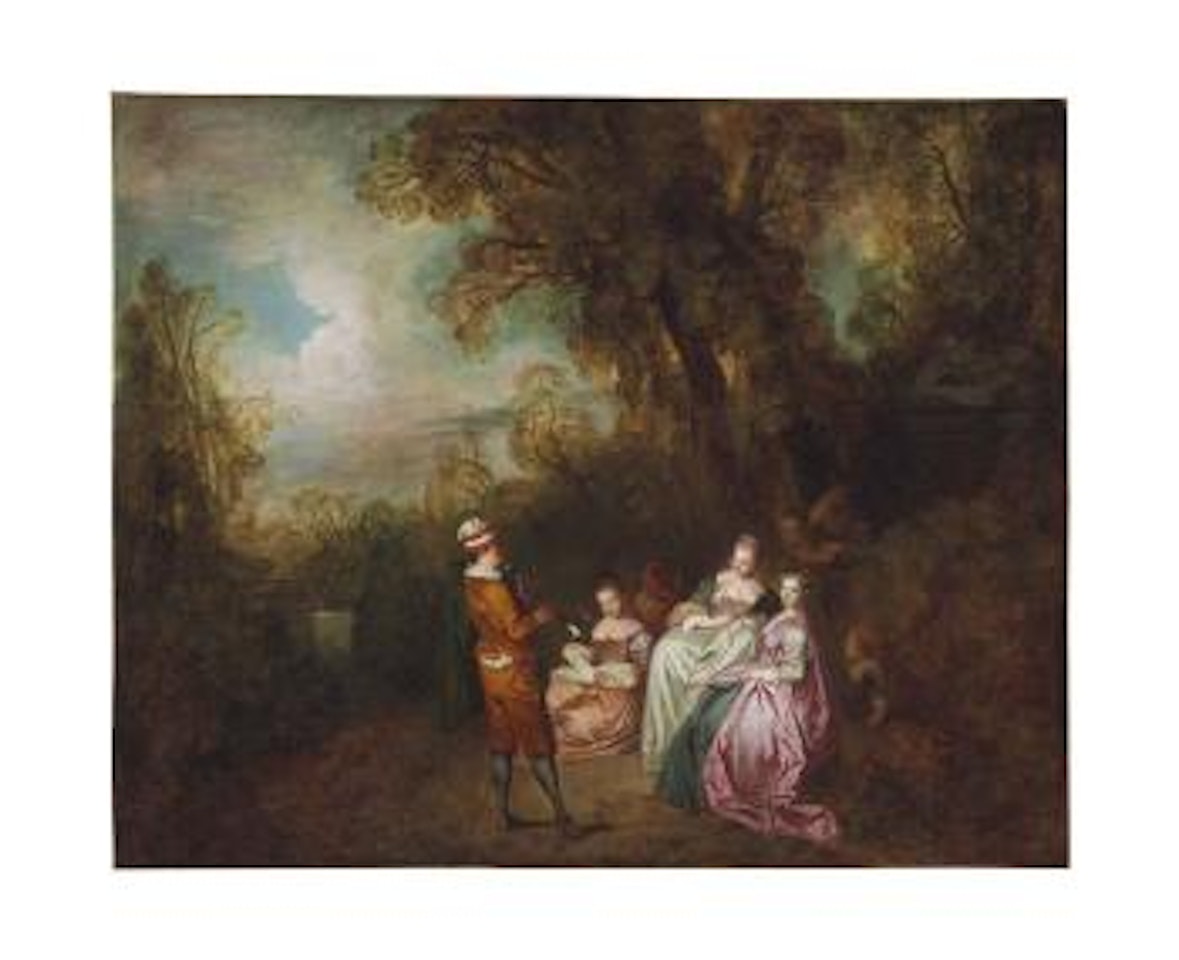 Le Joeur du Flageolet by Jean-Antoine Watteau