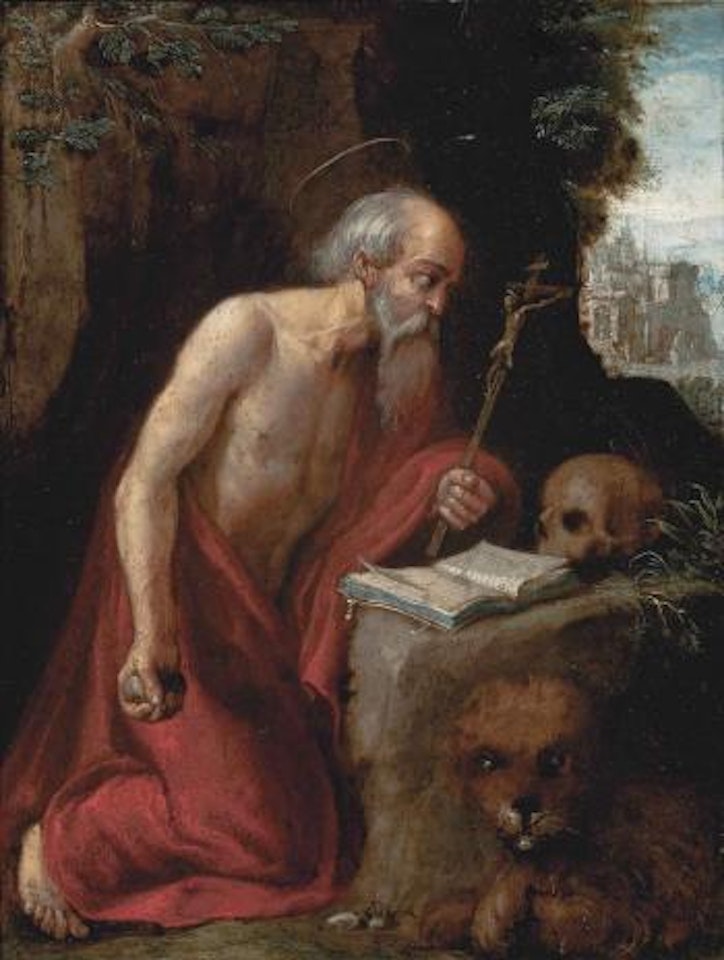 Saint Jerome in the Wilderness by Paul Bril