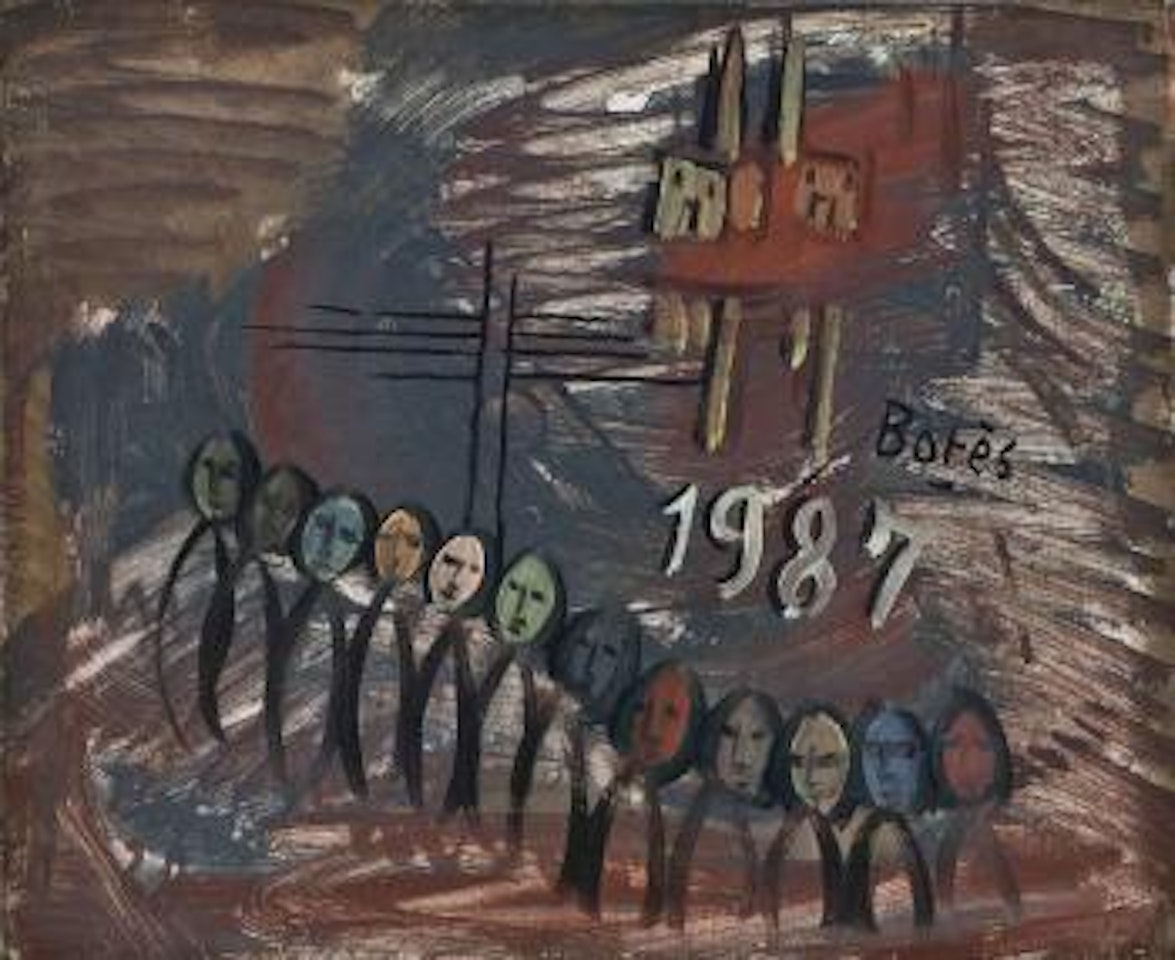 Sin título, 1987 by Francisco Bores