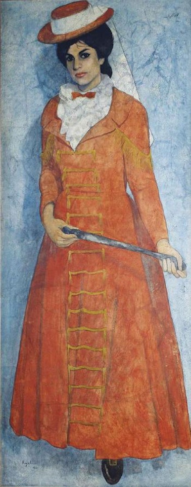 The Strange Lady Arlette Anhoury by Louai Kayali