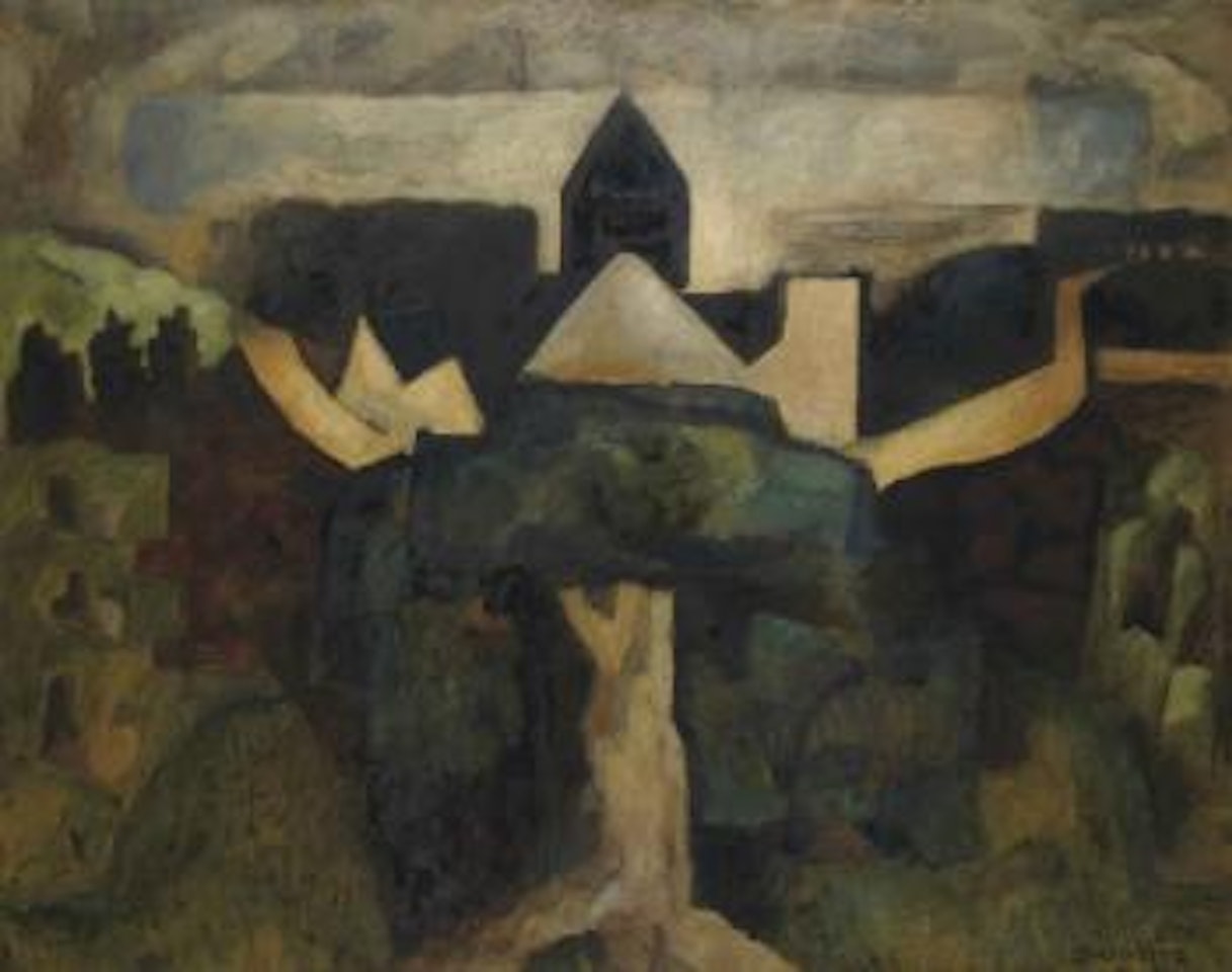 Paysage au Chêne by Marcel Gromaire