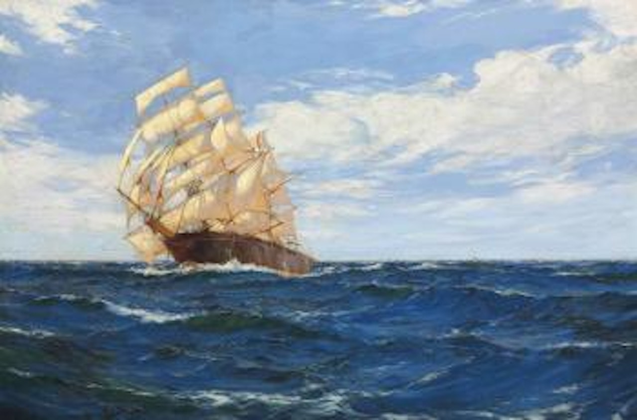 Sir Lancelot by Montague Dawson