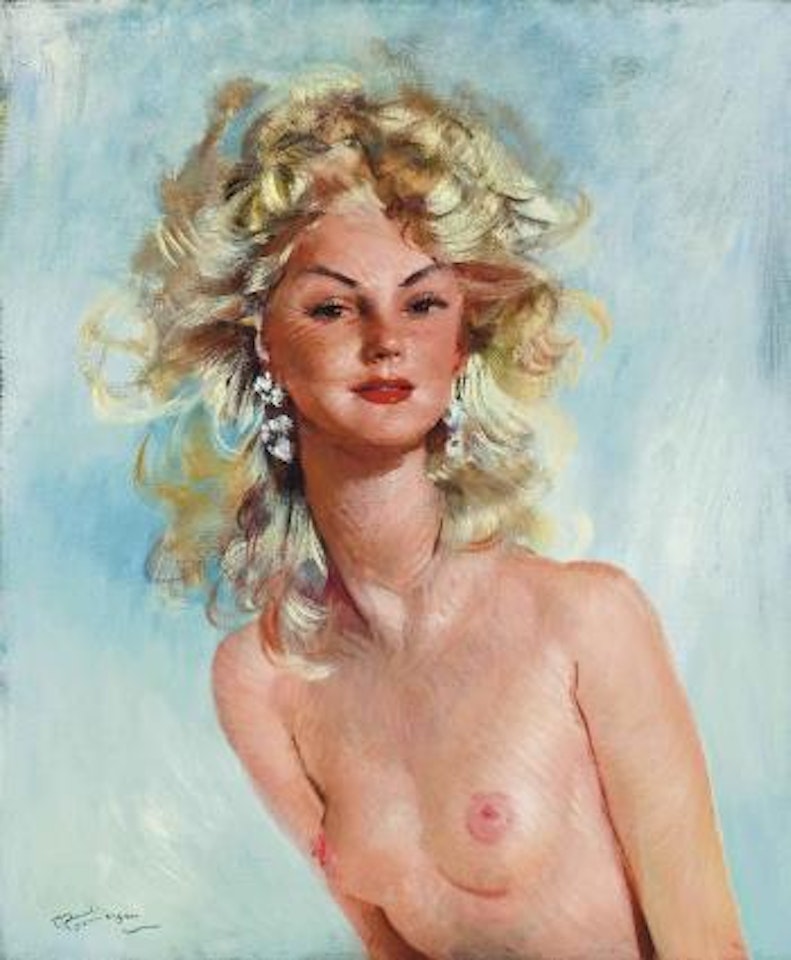 L'Ebouriffée by Jean Gabriel Domergue