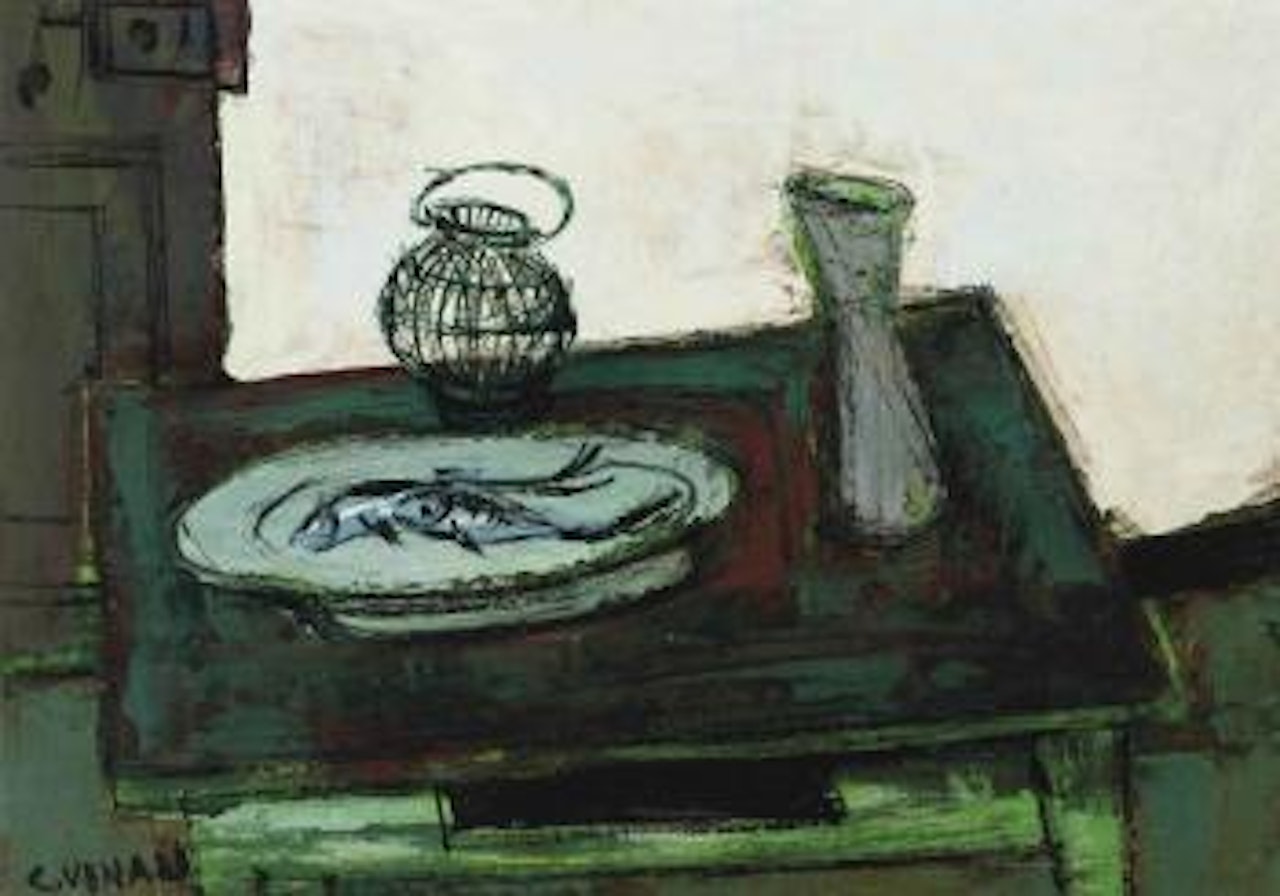 Nature morte aux poissons by Claude Venard