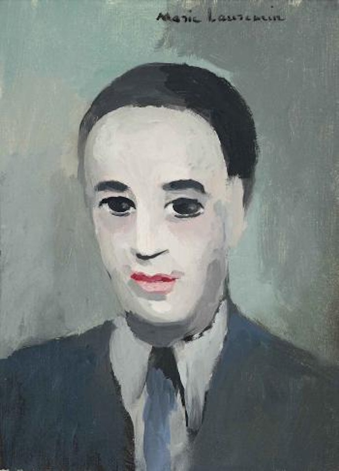 Portrait de Monsieur... by Marie Laurencin