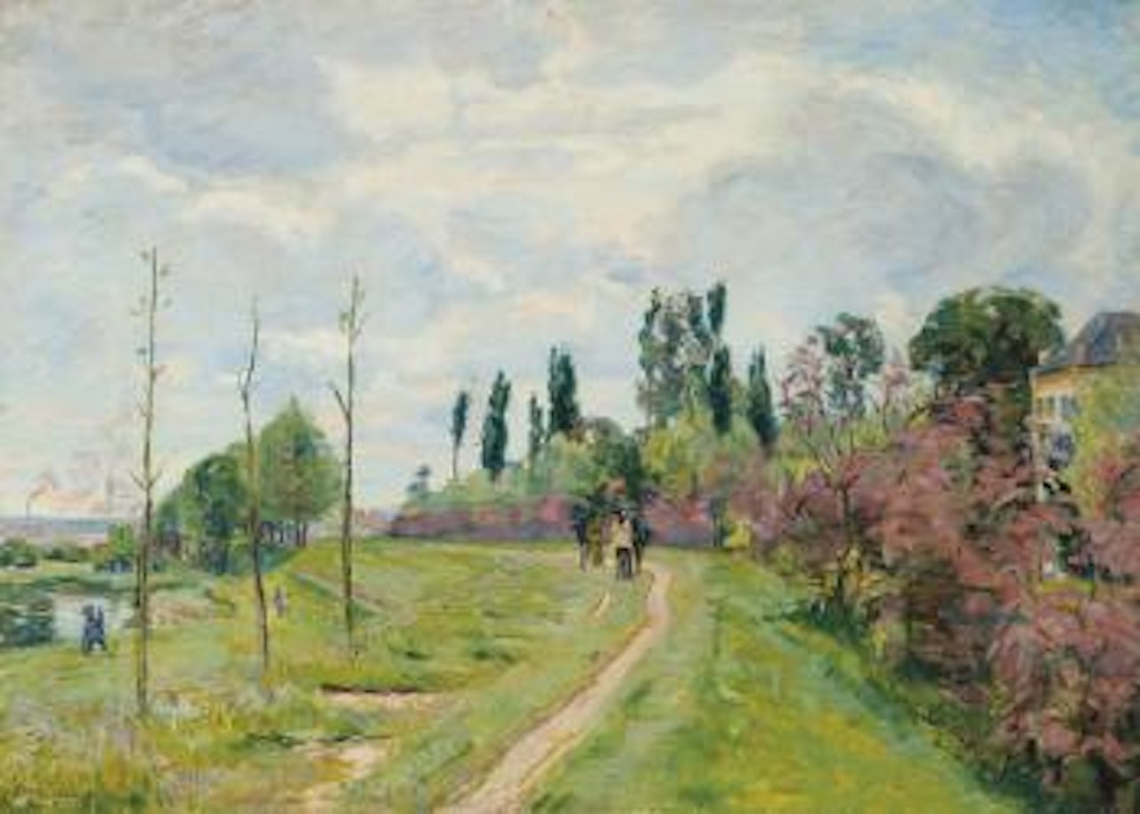 Paysage de l'Ile-de-France by Armand Guillaumin