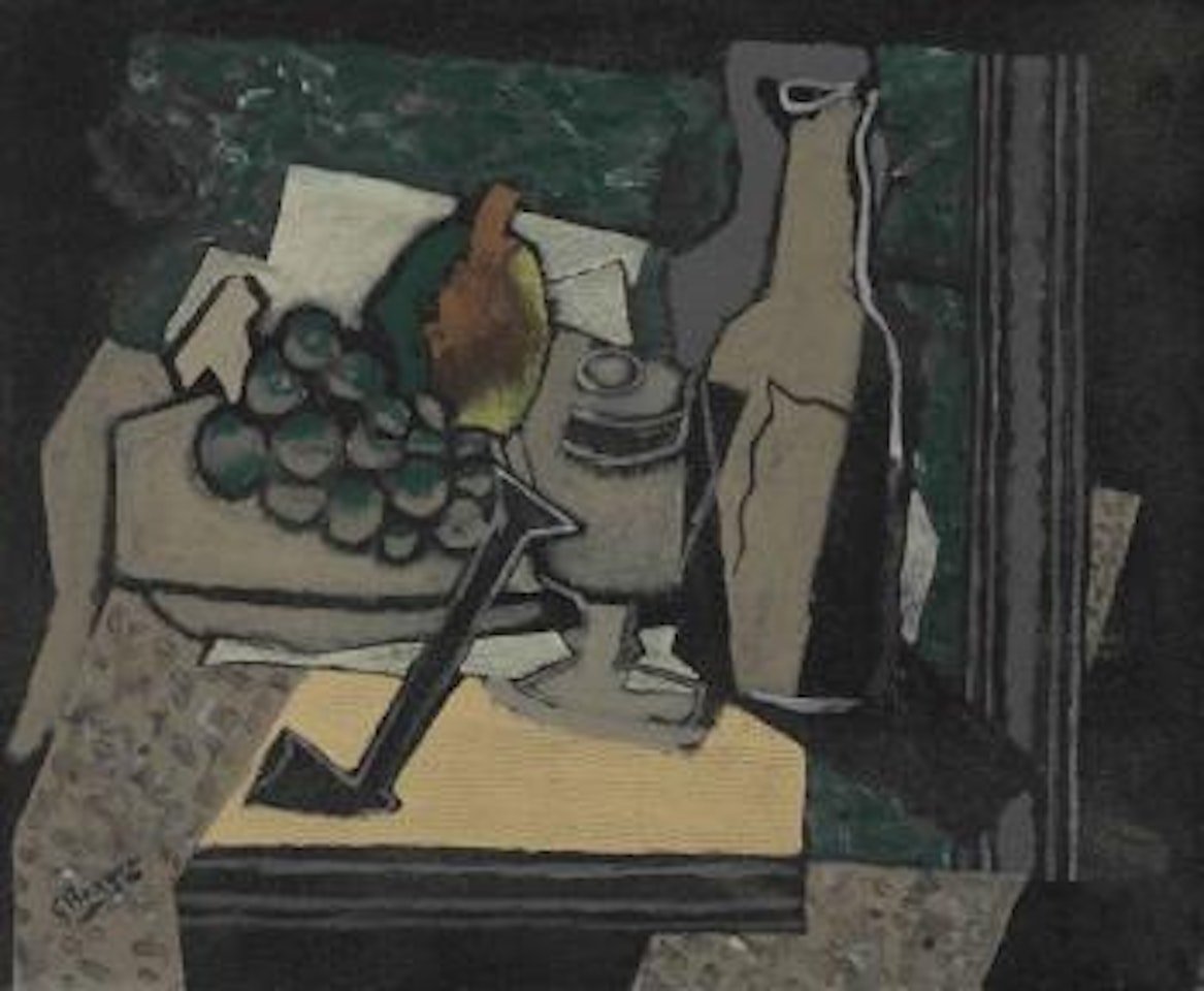 Nature morte à la pipe by Georges Braque