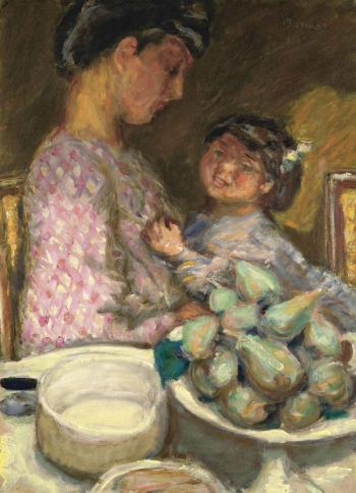 Le plat de figues by Pierre Bonnard