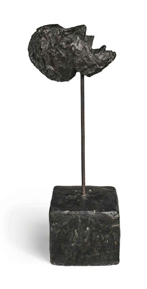 Tête Sur Tige by Alberto Giacometti