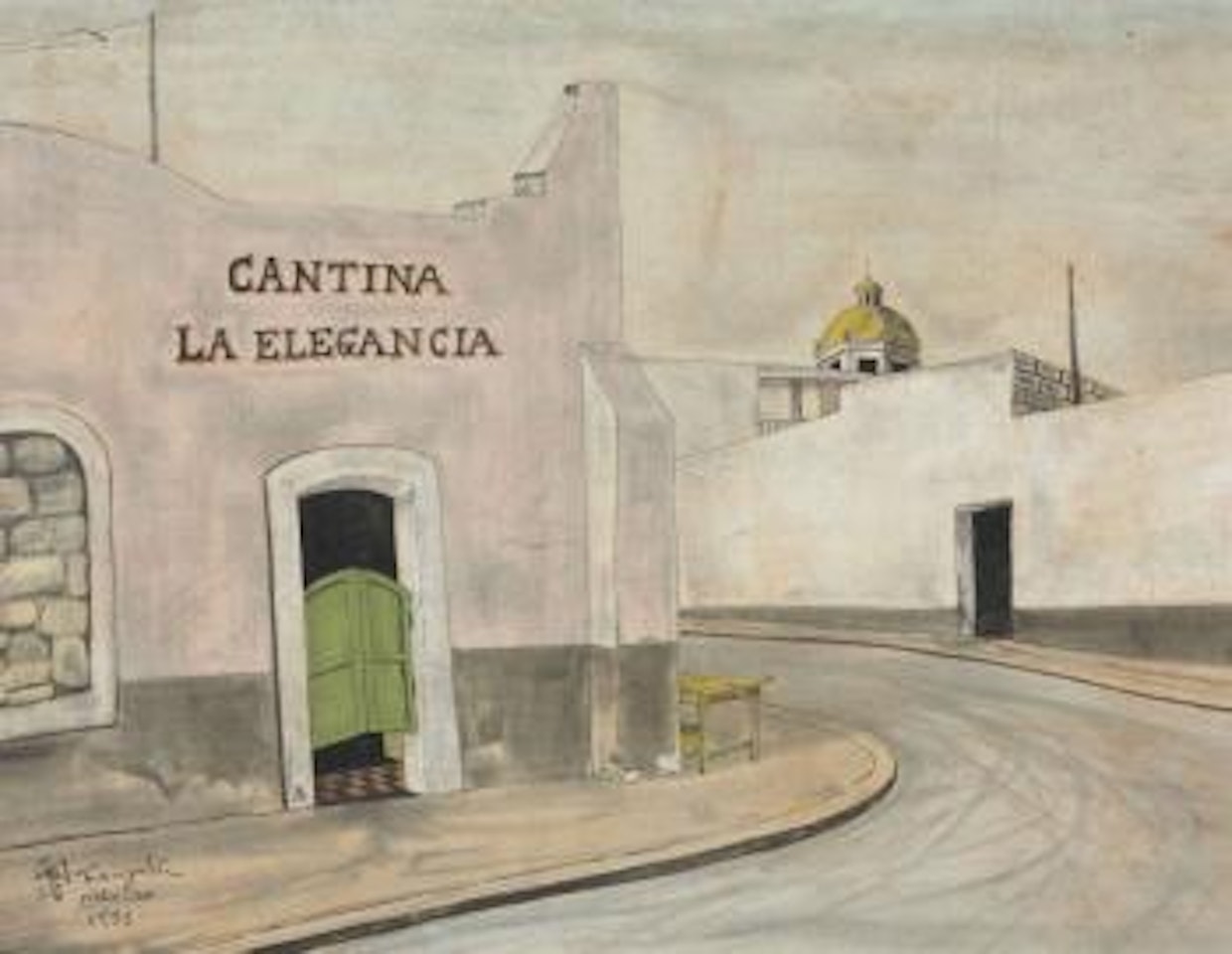 Cantina La Elegancia by Leonard Tsuguharu Foujita
