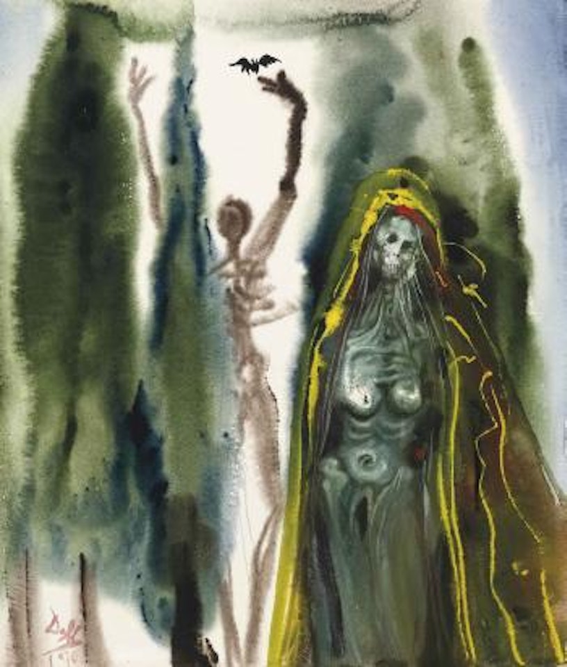 Ulysse au royaume des morts by Salvador Dali