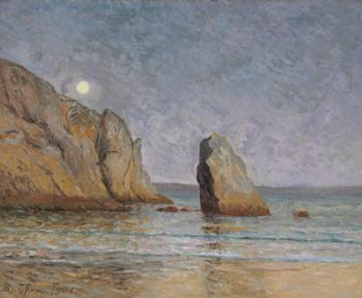 Lever de lune, Baie de Douarnenez by Maxime Maufra