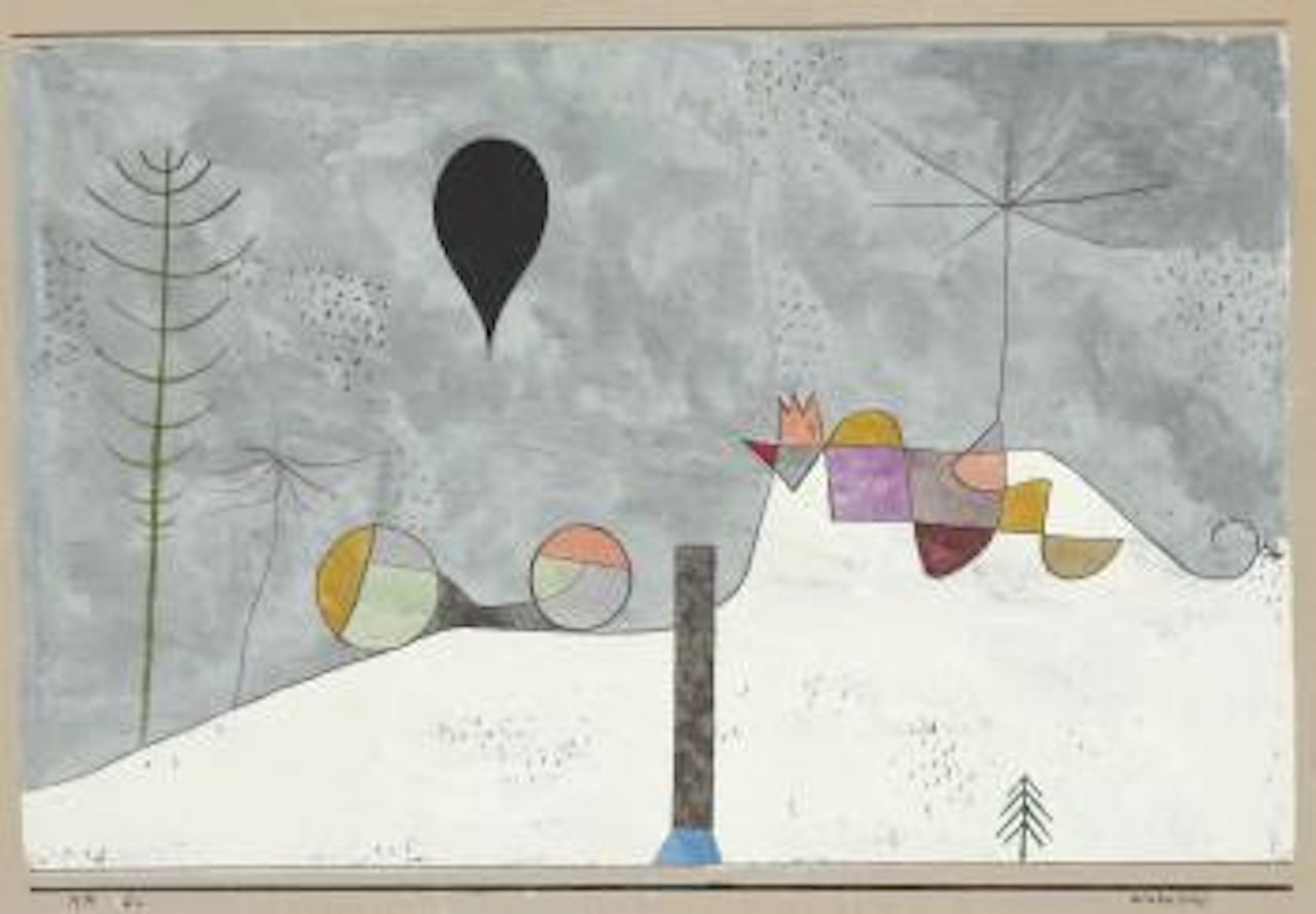 Winterbild by Paul Klee