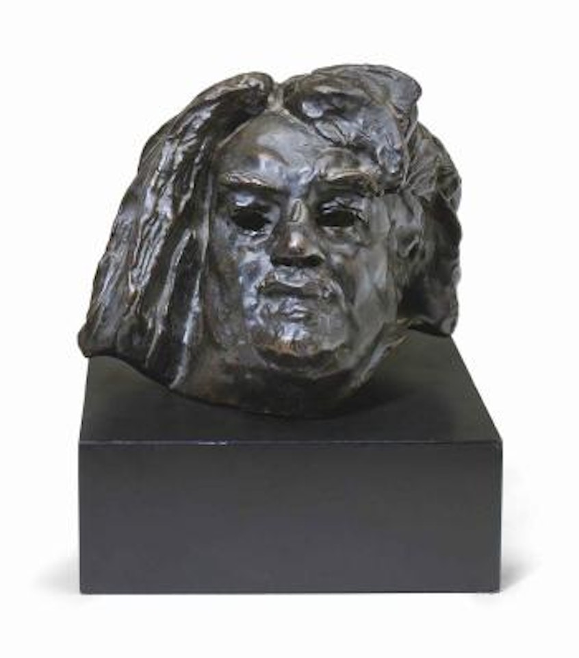 Tête De Balzac, Derniere État, Version Au Col Coupé Derrière L'oreille by Auguste Rodin