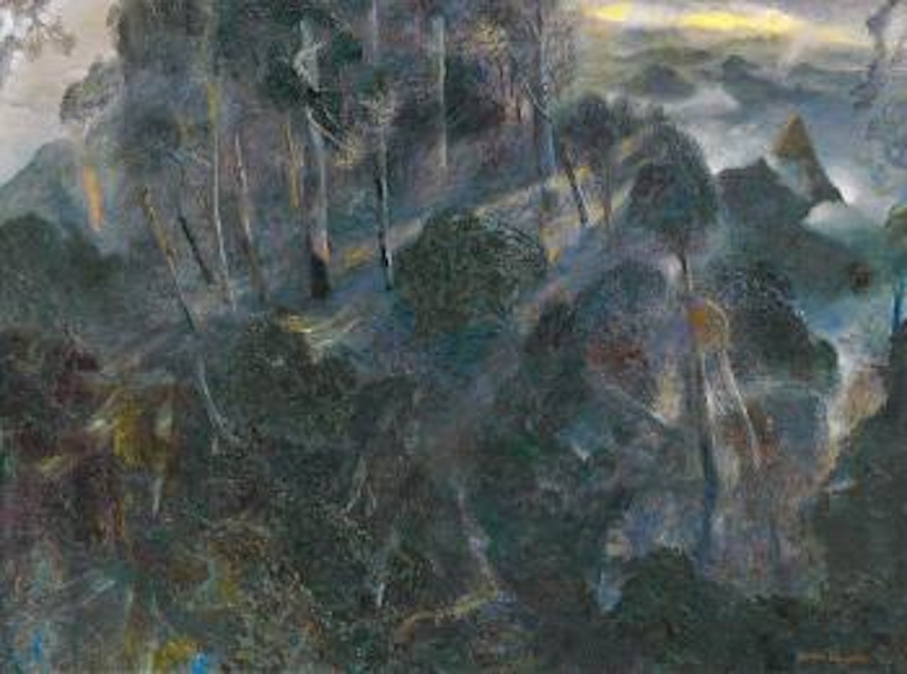 Lifting fog by William Francis Robinson