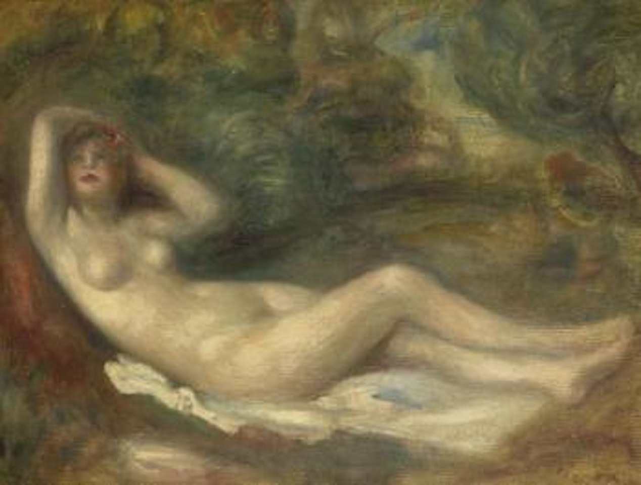 Etude de nu by Pierre-Auguste Renoir
