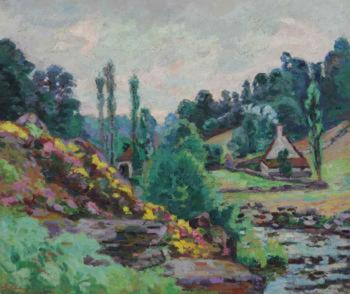 Le moulin de Jonon, Creuse by Armand Guillaumin