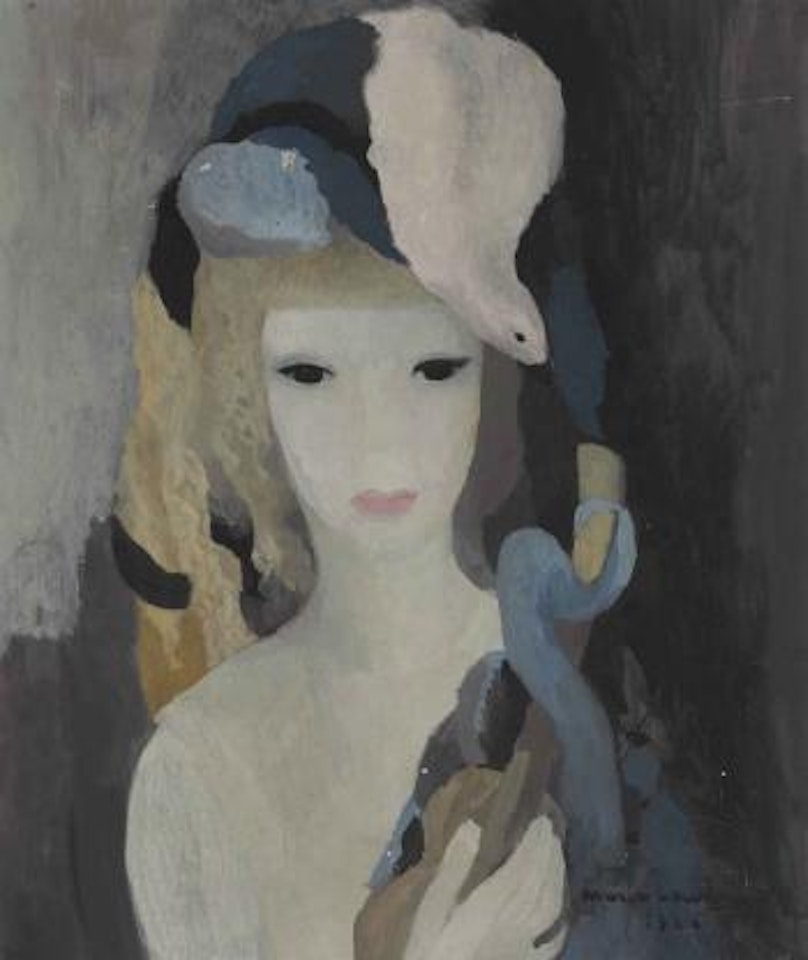 Jeune femme by Marie Laurencin