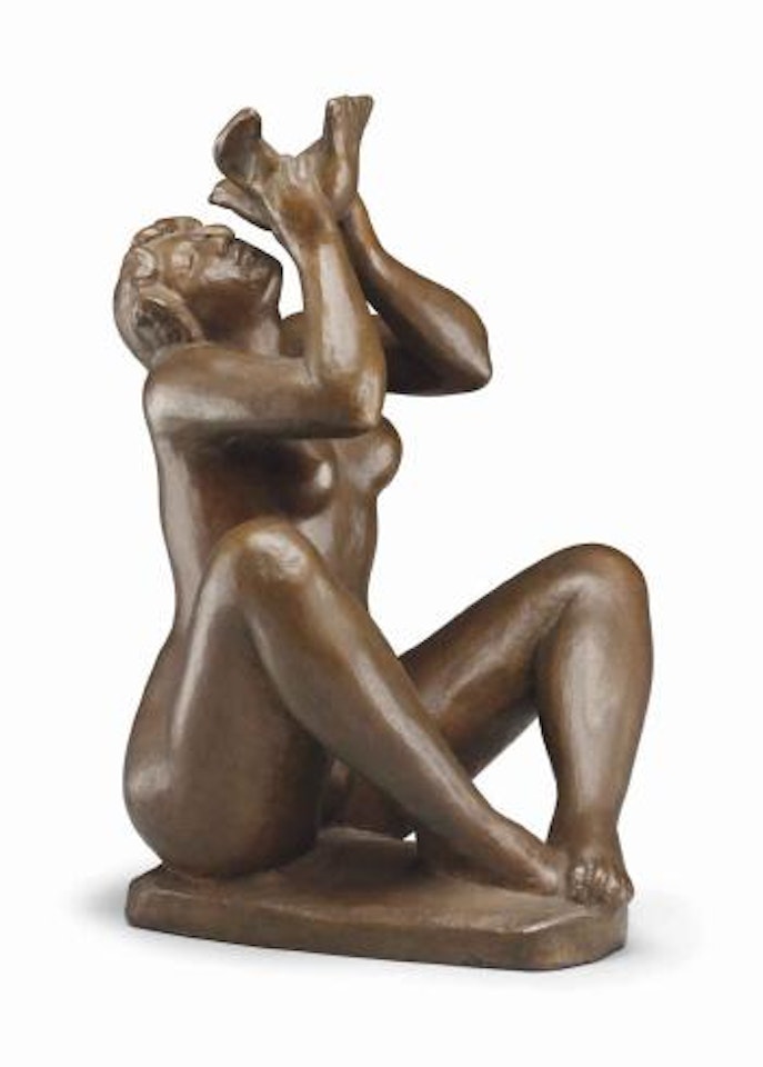 Femme à la colombe by Aristide Maillol