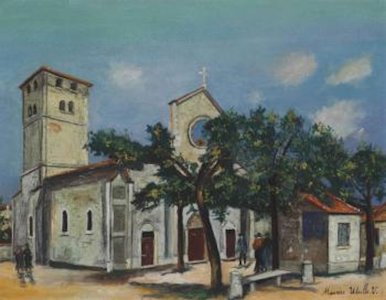 Eglise de Provence by Maurice Utrillo