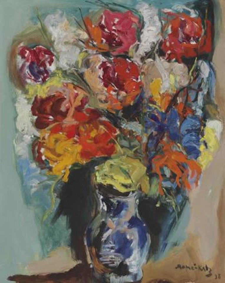 Flowers in a Vase by Emmanuel Mané-Katz