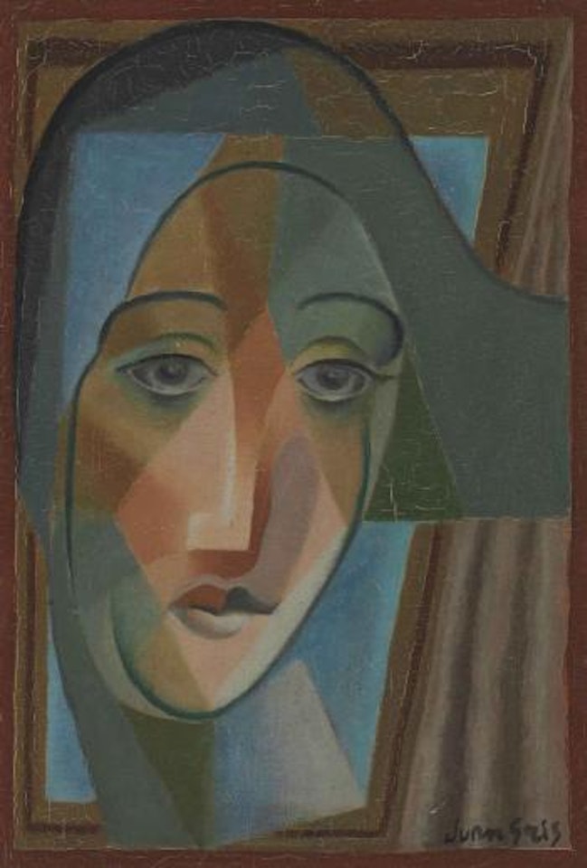Tête d'arlequin by Juan Gris