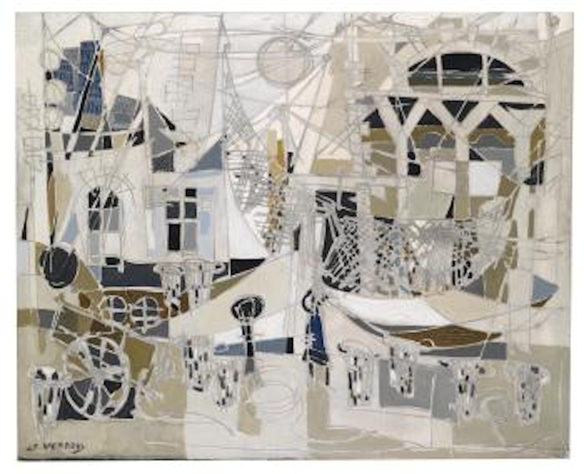 Le port by Claude Venard