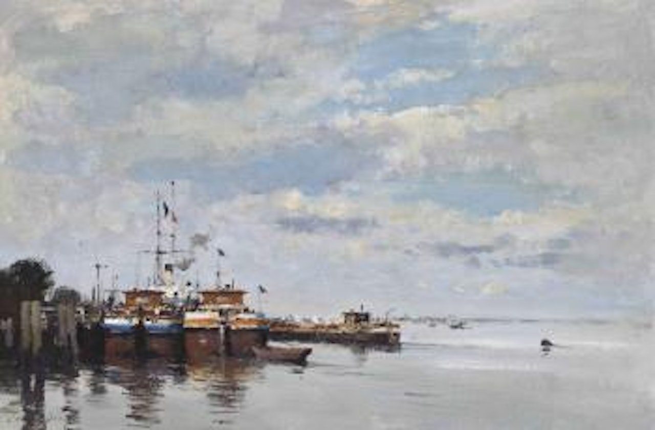 The Seine at Tancarville by Edward Seago