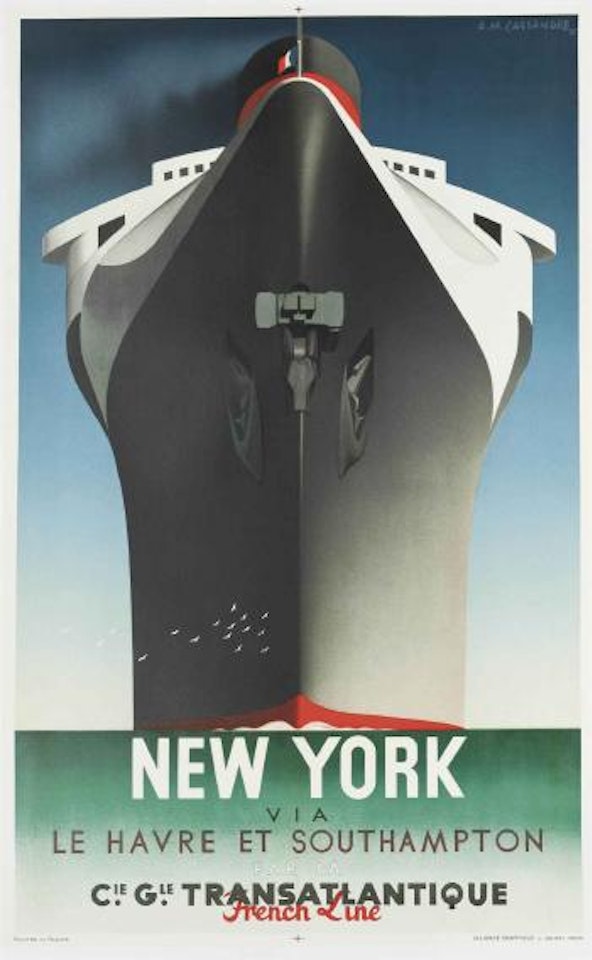 New York by Cassandre (Adolphe Jean-Marie Mouron)