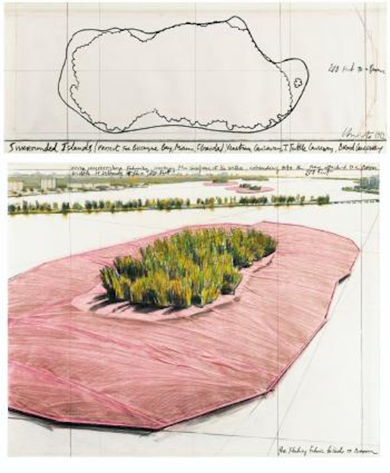 Surrounded Islands (Project For Biscayne Bay, Miami, Florida) (En Deux Parties) by Christo