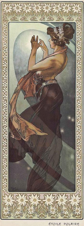 Étoile du Soir by Alphonse Mucha
