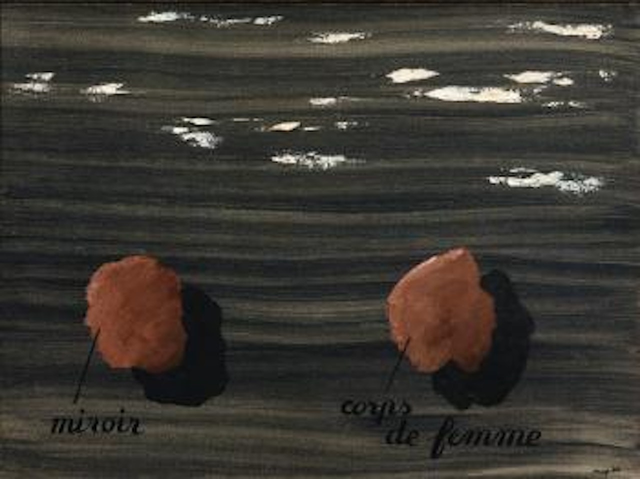 L'usage De La Parole VI by René Magritte