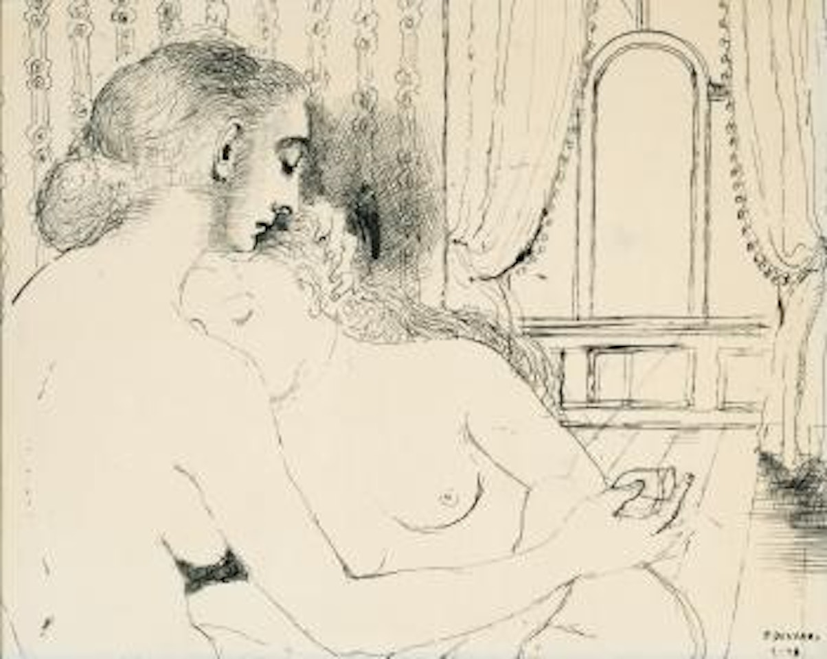 La Chambre by Paul Delvaux