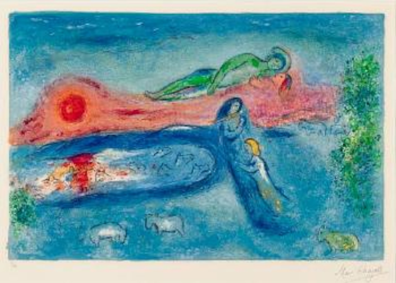 Mort de Dorcon by Marc Chagall