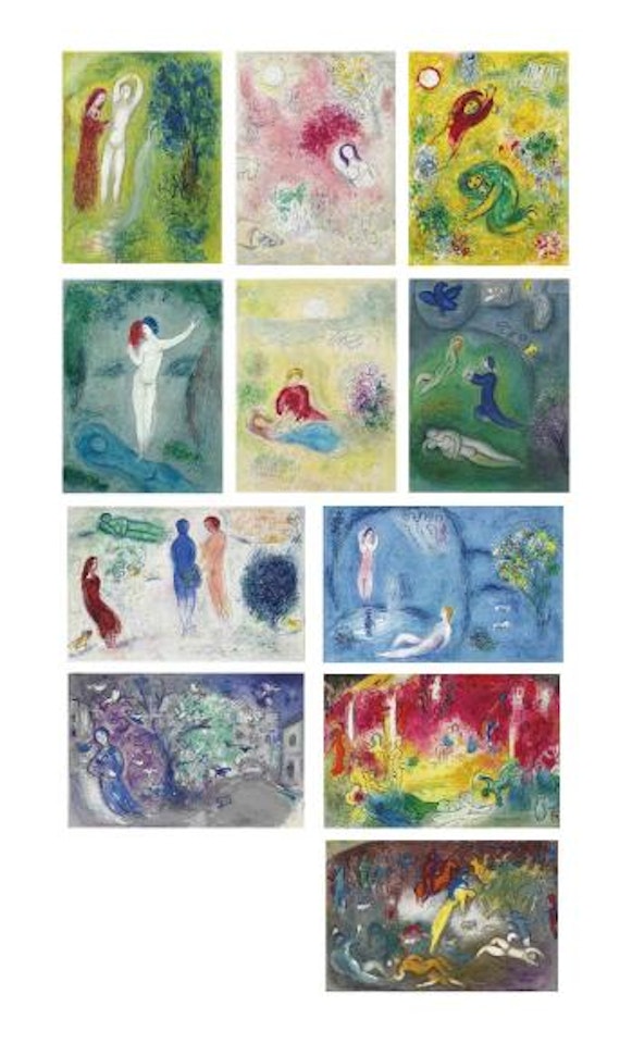 Longus, Daphnis et Chloé by Marc Chagall