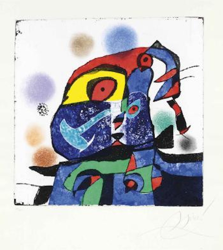 Gaudí V (D. 1064) by Joan Miró