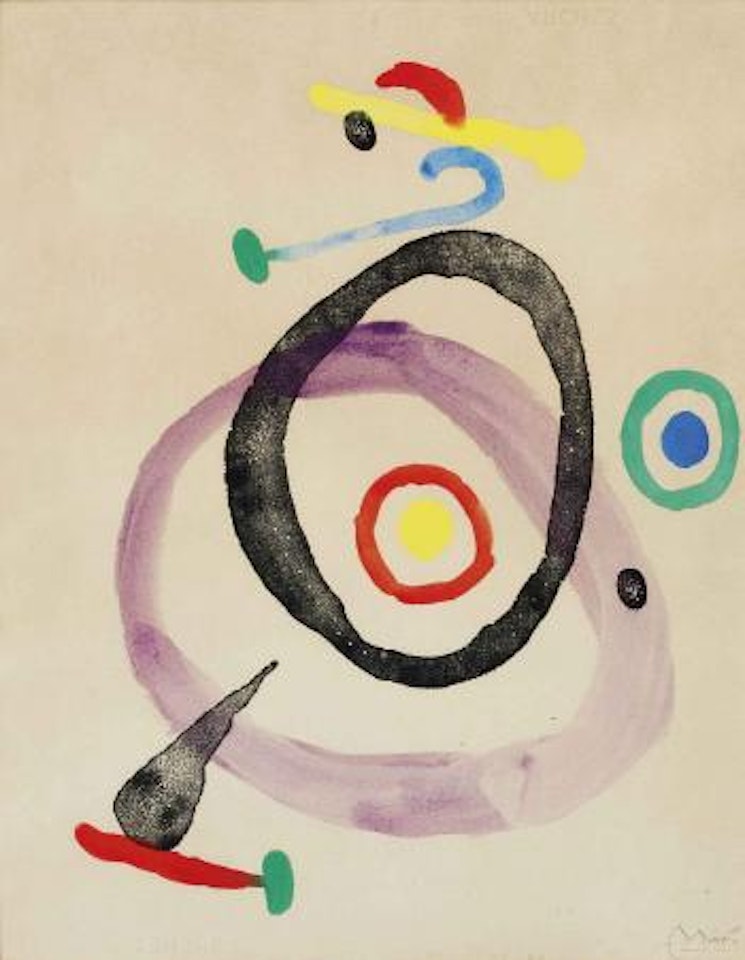 Femmes: one plate (see Cramer books 105) by Joan Miró