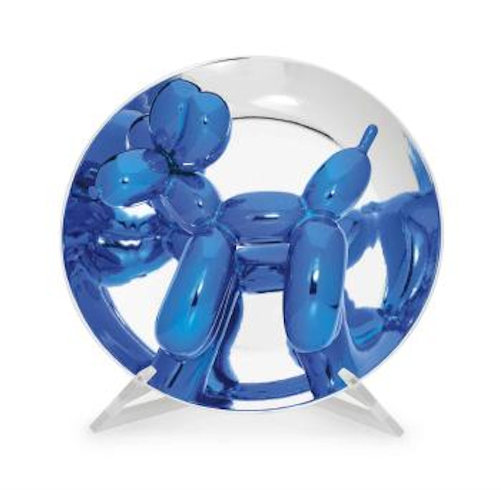 Ballon Dog (Blue) by Jeff Koons