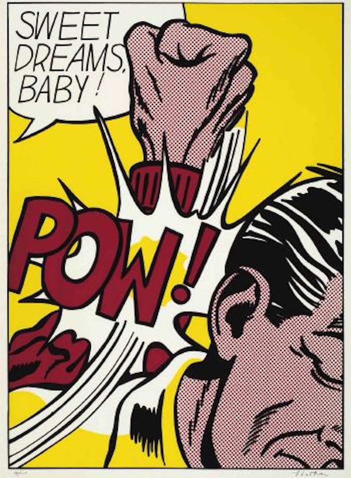 Sweet Dreams Baby!, from 11 Pop Artists, Volume III (C. 39) by Roy Lichtenstein