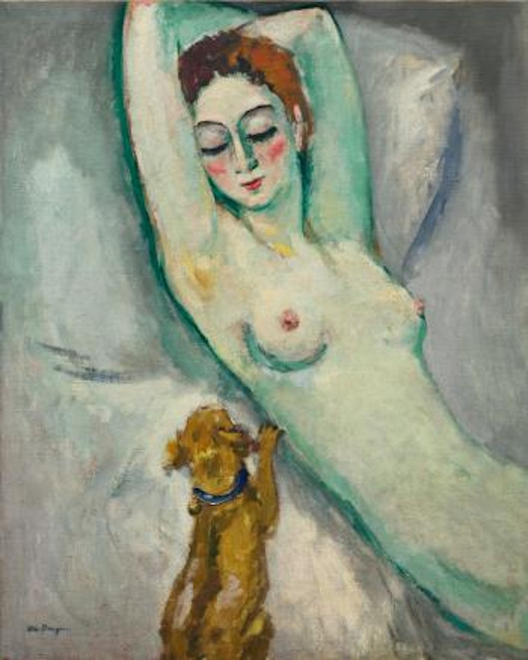 La Dame Au Chien by Kees van Dongen