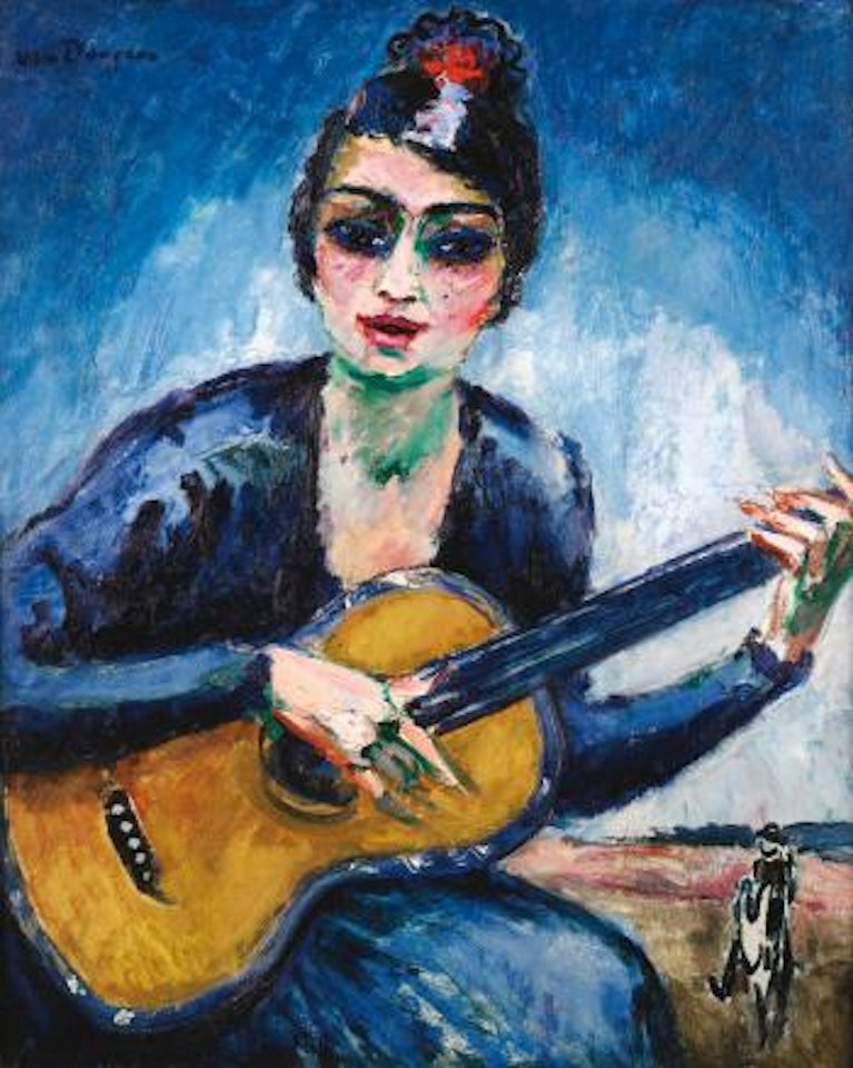 La Femme à La Guitare by Kees van Dongen