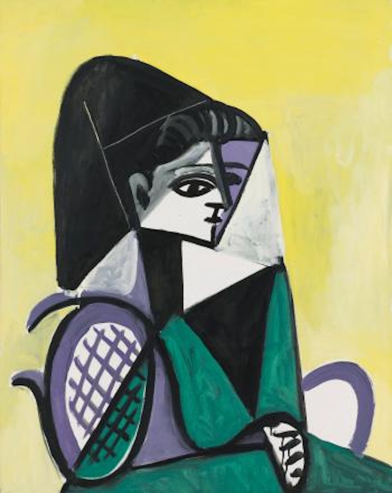 Femme à la robe verte by Pablo Picasso