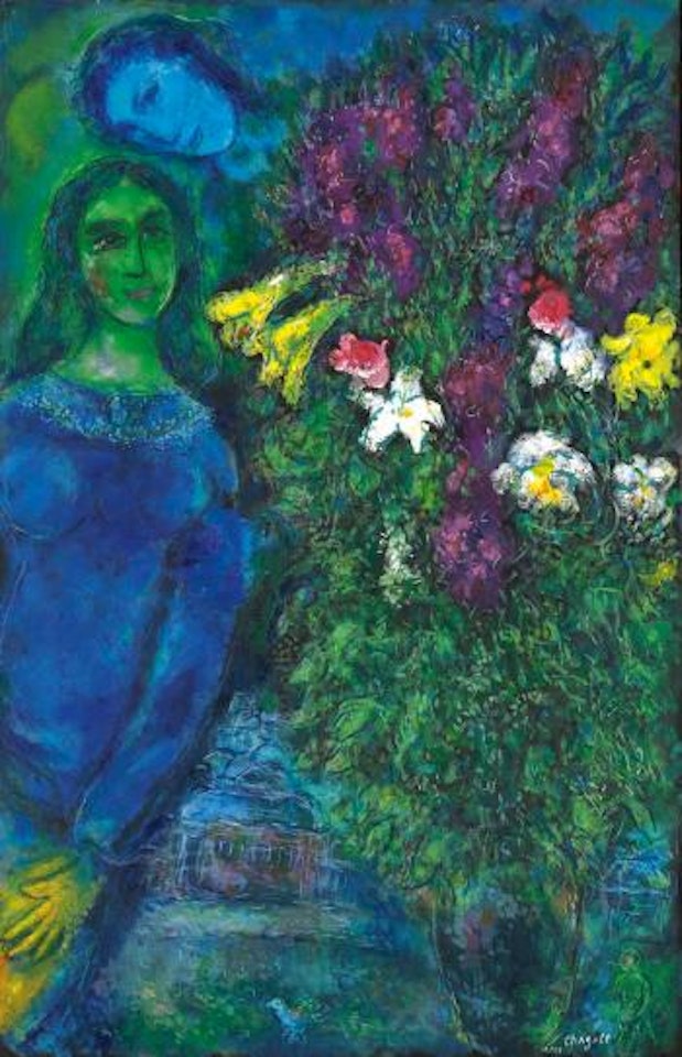 La Femme Du Peintre by Marc Chagall