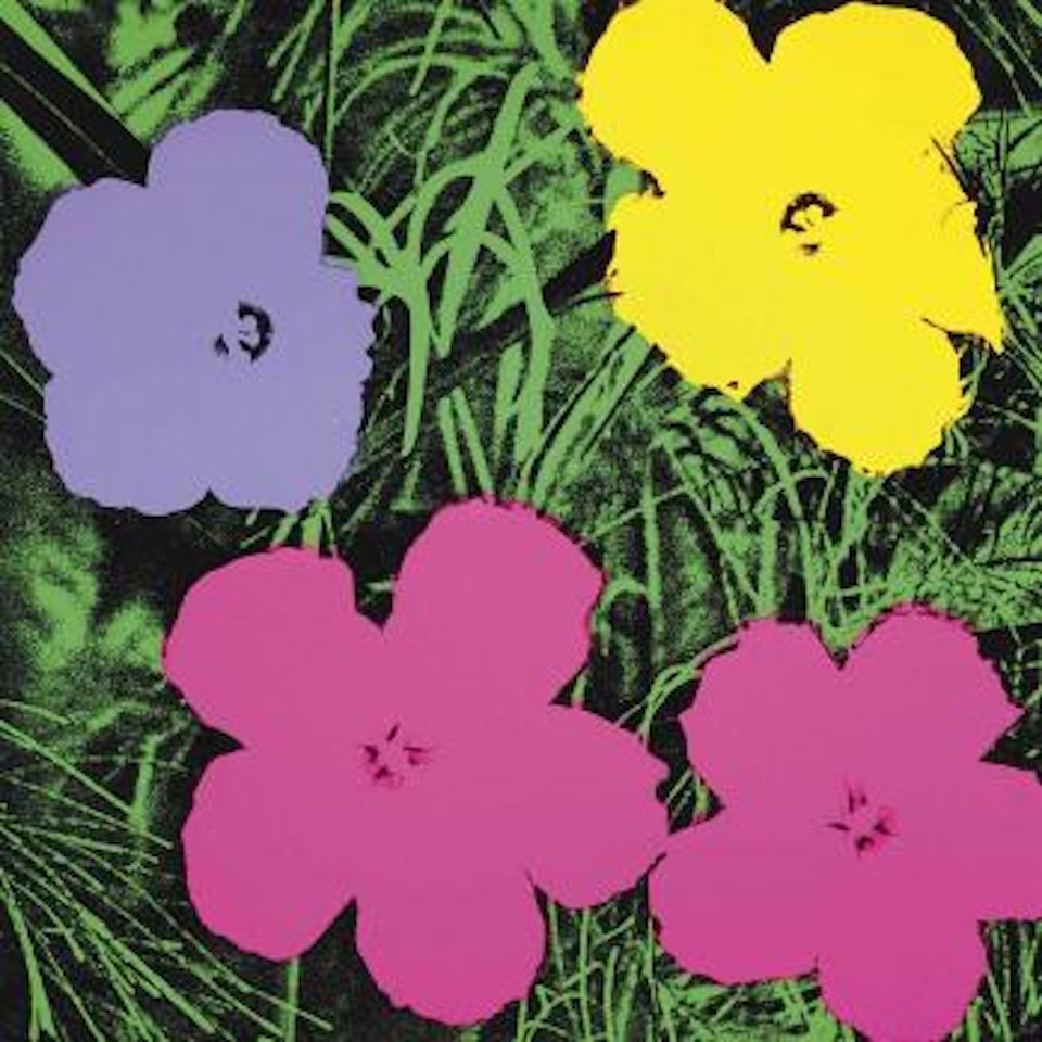 Flowers: one plate (F. & S. II.73) by Andy Warhol