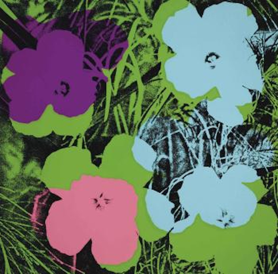 Flowers: one plate (F. & S. II.64) by Andy Warhol