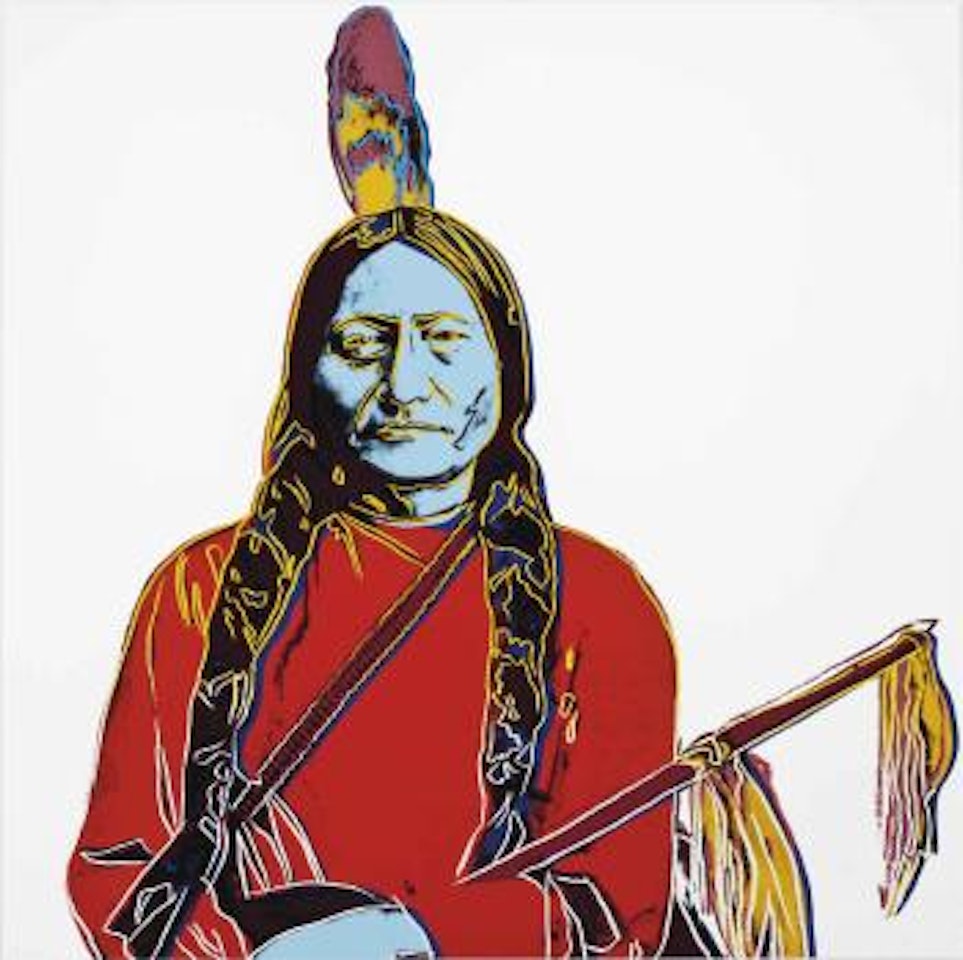 Sitting Bull (F. & S. IIIA.70) by Andy Warhol