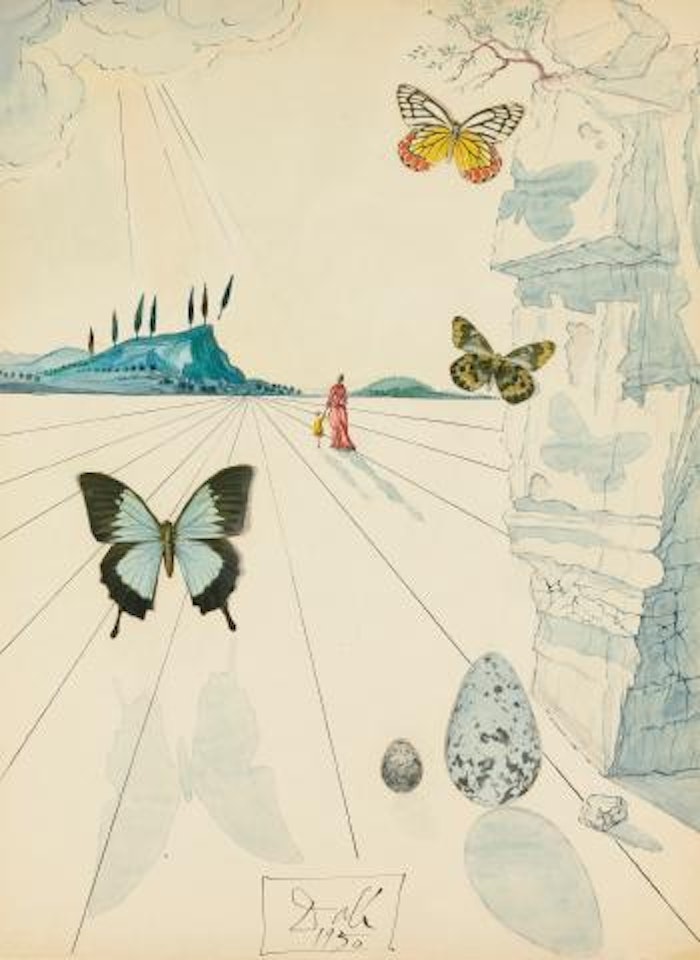 Papillons by Salvador Dali